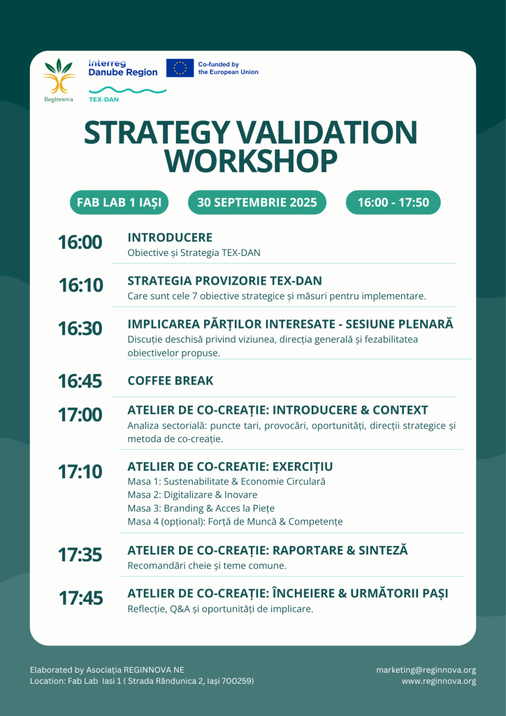 Event Agenda Strategy Validation Workshop